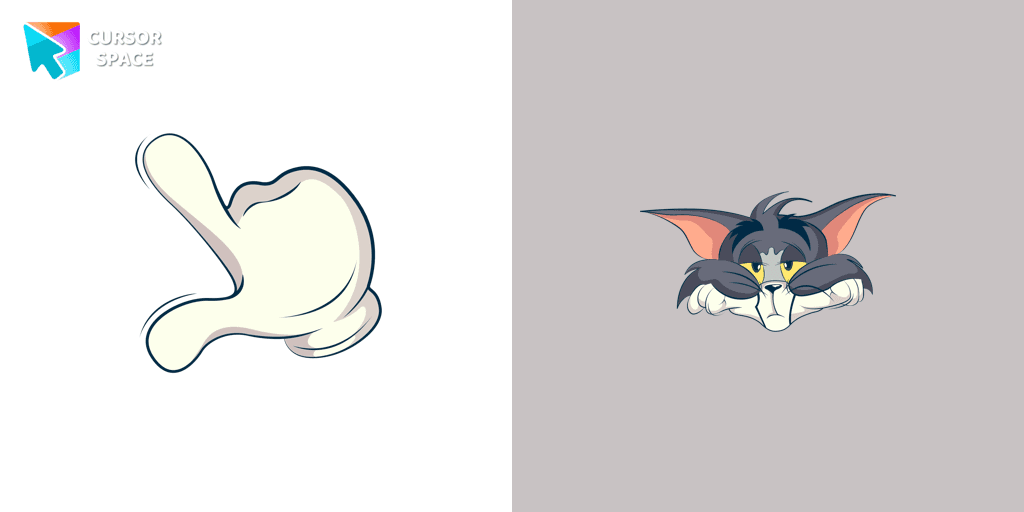 Bored Tom cursor cursor pack